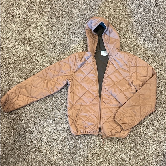 Class Club Other - Class Club Quilted Jacket in Brown